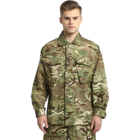Reproduction Of British Military Version MTP Combat Suit, MC Tactical Suit, Top Set, Men's army fan Training Suit, Summer