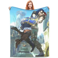 Vi Caitlyn Kiramman Arcane Blanket Fuzzy Warm Throw Blanket for Cozy Home Winter Experience