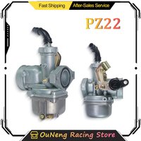 PZ22 Carburetor For 50Cc-150Cc 4 Stroke ATV Dirt Pit Bike Go Kart Quad XR50 XR70R CRF50