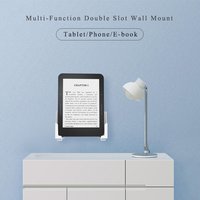 2pcs Wall Mount Tablet Phone Holder for Kindle/iPad Support Accessory Adjustable Tablet Mobile Phone Stand