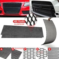 120X40cm 12x30cm Grill Honeycomb Hexagon Mesh Grille ABS Plastic Spoiler Bumper Vents Universal Hood Vent Racing Grills