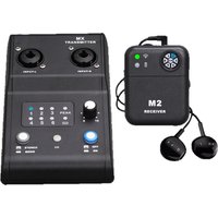 ERZHEN Wireless ear feedback receiver 2.4G non delay stage audio monitoring system 6-channel transmitter in ear type