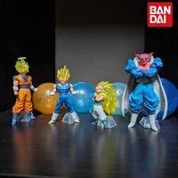 Bandai Dragon Ball Z Hg Majin Buu Saga Gashapon Action Figure Son Goku Vegeta Dabura Collectible Display Ornament For Adult