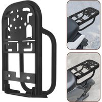 Universal Rear Bike Rack Large Capacity Electric Bicycle Rear Rack Adjustable Back Shelf Bike Storage Saddle Safety Lock