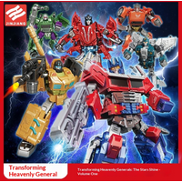 Jinjiang Transforming Robot Series First Edition Optimus Prime War God Car Plane Tank Robot for Boys