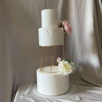 Golden Cake Stands Cylinder Wedding Valentines Birthday Party Cakes Decoration Cake Plinth