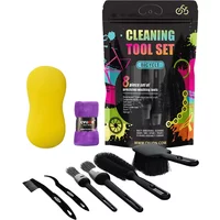 AliExpress NONE 8PCS Premium Bike Cleaning Tool Set Comprehensive Brush Kit for Mountain Road City BMX and Folding Bikes