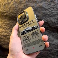 Modern Racing Style Sports Lines Phone Case For iPhone 17 17e 16e 16 15 14 13 12 11 Pro Max Air Plus Anti Fall Matte Back Cover