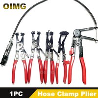 Car Hose Clamp Pliers Auto Water Pipe Removal Tools Wire Long Reach Hose Clamp Pliers For Fuel Oil Water Hose Hand Tool