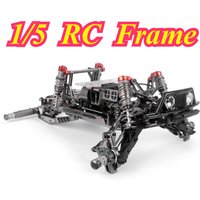 NEW 1/5 RC Metal Frame Off Road Desert Truck RC Model Car Electric Brushless High Speed Car