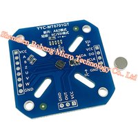 MT6701 14bit High Precision Magnetic Encoder Module Angle Measurement Sensor with Magnet for Brushless Motor BLDC
