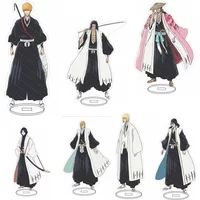 JP Anime Bleach Thousand-Year Blood War Arc Kurosaki Ichigo Ishida Uryuu Acrylic Figure Standing Model Tetsuya Fans Gift
