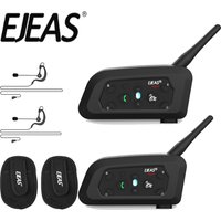 Casque d'intercom EJEAS V6 Pro pour arbitre de football, avec écouteurs, communication full duplex, pour entraîneur, juge, arbitrage, pour le handball