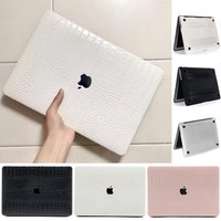 Laptop Case For Macbook Air 13 Case M1 M2 Hard bottom Cover Air 15 2025 M4 PU leather Case For MacBook Pro 14 M4 Max 16.2 Shell