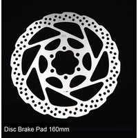 AliExpress NONE 1pc Bicycle Brake Disc Rotor 140/160/180mm Stainless Steel MTB Hydraulic Disc Brake with Mounting Screws Bike Accessory