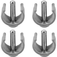 4Pcs Walker C Clips Folding C Shape Clamp Buckles Replacement for Walking Stick Crutches Accessories Universal Walker Attachment