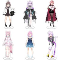 16CM Anime Hololive Vtuber Nekomata Okayu Himemori Luna Takane Lui Laplus Darknesss Cos Acrylic Figure Stand Ornaments Gifts
