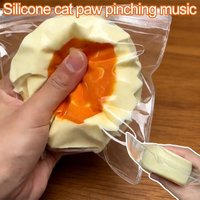 Cat Paw Squeeze Toy Soft Slow Rebound Pinch Toy for Stress Relief Cute Anxiety Relief Toy for Kids & Adults
