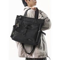 Street Style Large Capacity Crossbody Bag for Students And Teens Single Shoulder Sling Handheld Bag Suitable for Tutoring And...