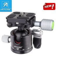 ARTCISE CB28 CNC Metal Universal Ball Head Tripod Head Mount, 360° Panoramic 28mm Low Profile Ball Head for DSLR Tripod Monopod
