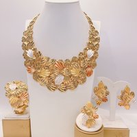 Latest Brazilian exquisite jewelry set wedding party fashion women's jewelry set