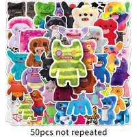 10/30/50PCS Cartoon FUGGLER Ugly Monster Sticker DIY Decoration Waterproof Skateboard Notebook Graffiti Toy