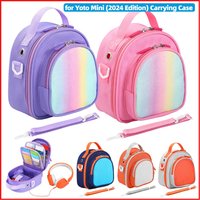 Compatible with Yoto Mini (2024 Edition) Kid Audio & Music Player Storage Holder Carrying Bag Hold Up To 30 Cards Organizer Case