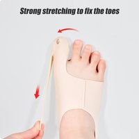 1Pc Corrector Hallux Valgus Big Toe Bunion Corrector Orthopedic Socks Toes Separator Women Men Foot Care Toe Pain Relieve Tools