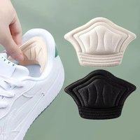 1/2/3/4Pairs Sneakers Heel Protector Sticker Inserts Sports Shoes Insole Non-Slip Shoe Pads Adjustable Size Pain Relief Patch