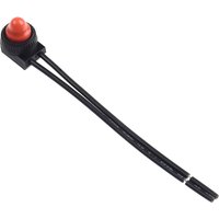 Durable Push Button Switch On-Off Switch KP107 Plastic Shell Self-locking Sturdy Waterproof 250V Bakelite Base