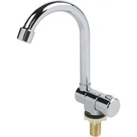 RV Interior Faucet G1/2 Single Cold Stainles Steel 360° Rotating Folding Valve Single Hole Faucet RV Caravan Camper Accessories