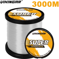 Vikingar 3000M Super Strong Nylon Fishing Line 3LB-35LB | Japan Mono Fluorocarbon Coated | Carp/Sea Fishing Tackle 2025 new