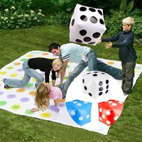 Interesting Inflatable Balloon Dice Blow Up Cube Giant Jumbo Dice Toy For Party Games Activities Indoor Outdoor Sports Supplies