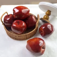 3/6PCS Realistic Red Delicious Apples Foam Snake Fruit Decor Imitation Fruit Props for Holiday Celebrations