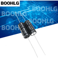 5PCS 10uf Horizontal Axial Polarized Aluminum Electrolytic Capacitor 450V 10uf 13X26mm