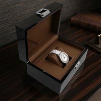 Premium Solid Wood Lacquer Watch Box Jewelry Storage For Case High End Display Buffer Gift
