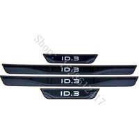 For VW Volkswagen ID.3 ID3 Door Sill Scuff Plate Pedal Stainless Pad Protection Guard Car Styling Accessory