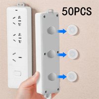 1/5/50PCS Magnetic Remote Control Holder Wall Mount Adhesive Home Office TV Remote Organizer Sticky Mount Remote Control Holder