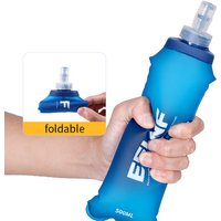 500ml Collapsible Water Bottle Soft Flask BPA Free Folding TPU Outdoor Sport Portable Water Bag for Running Camping