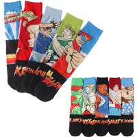 Christmas Warmth Autumn Winter Cotton Socks Anime Japan Game Street Fighter Medium Stockings Ryu Ken CHUN LI GUILE BLANKA ZANGIE