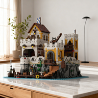4153pcs MOC Eldorado Fortress Remake Pirates Model Building Blocks Creative DIY Gift Display Decor Assemble Premium Adult Kids