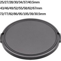 Camera Cap Lens Cap Lens Cover Protector Universal 37 39 40.5 43 46 49 52 55 58 62 67 For Canon Nikon Sony Olypums Fuji Samsung