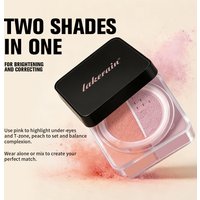 Easy Baking Duo Loose Powder Long Lasting Oil Control Mild Coverage Smooth Matte Finish Correct & Brighten 2 IN 1 Loose Powder