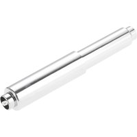 1pc Toilet Paper Holder Roller Retractable Tissue Rack Plastic Universal Spring Loaded Bathroom Bar Replace 16cm/6.30inch Silver
