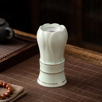 Ceramic electronic incense burner, Plug in style smoke-free aroma burner, Adjustable temperature electric aromatherapy furnace