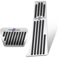 For BMW 1 2 3 4 5 7 Series X1 X3 X5 X6 F20- F23 F30 F31 F34 F32 F33 F36 Car Accelerator Brake Pedals Footrest Covers Accessories