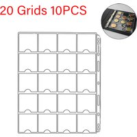 195*160mm Mini 10PCS 12/20 Compartment Coin Storage Album Coin Flipchart Coin Collection Album Transparent Storage Organiser