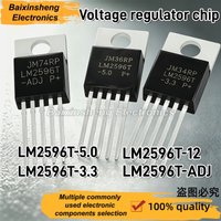 10PCS NEW LM2596T-3.3 LM2596T-5.0 LM2596T-12 LM2596T-ADJ TO-220-5 LM2596 LM2596T Voltage regulator chip