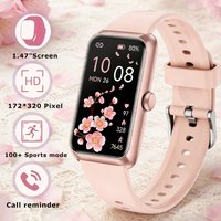 LIGE Fashion Full Touch Screen Smart Watch Women Call Reminder Women's Bracelet 100+ Sports Mode Heart Rate Monitor Smartwatches