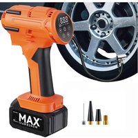 AliExpress NONE LED Display Wireless Portable Air Pump Electric Air Compressor with Light, Tyre Inflator for Car, Motorcycle, Bike Tires and Sports Ball